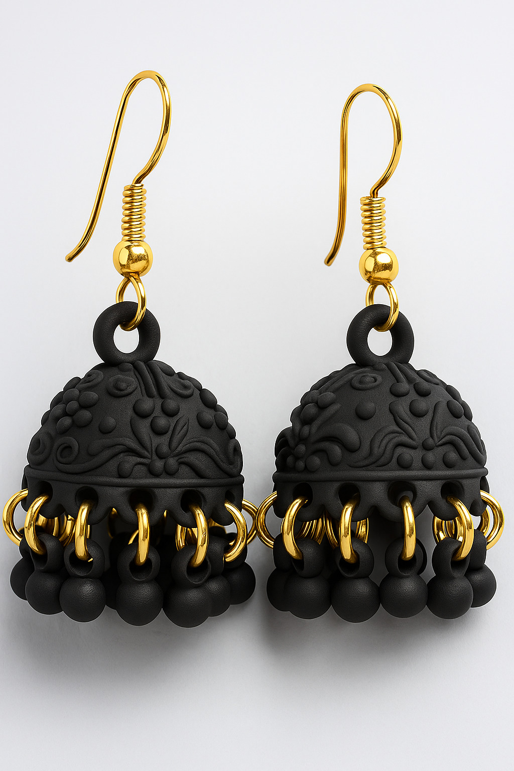 Handcrafted Jhumka Earrings || Small size