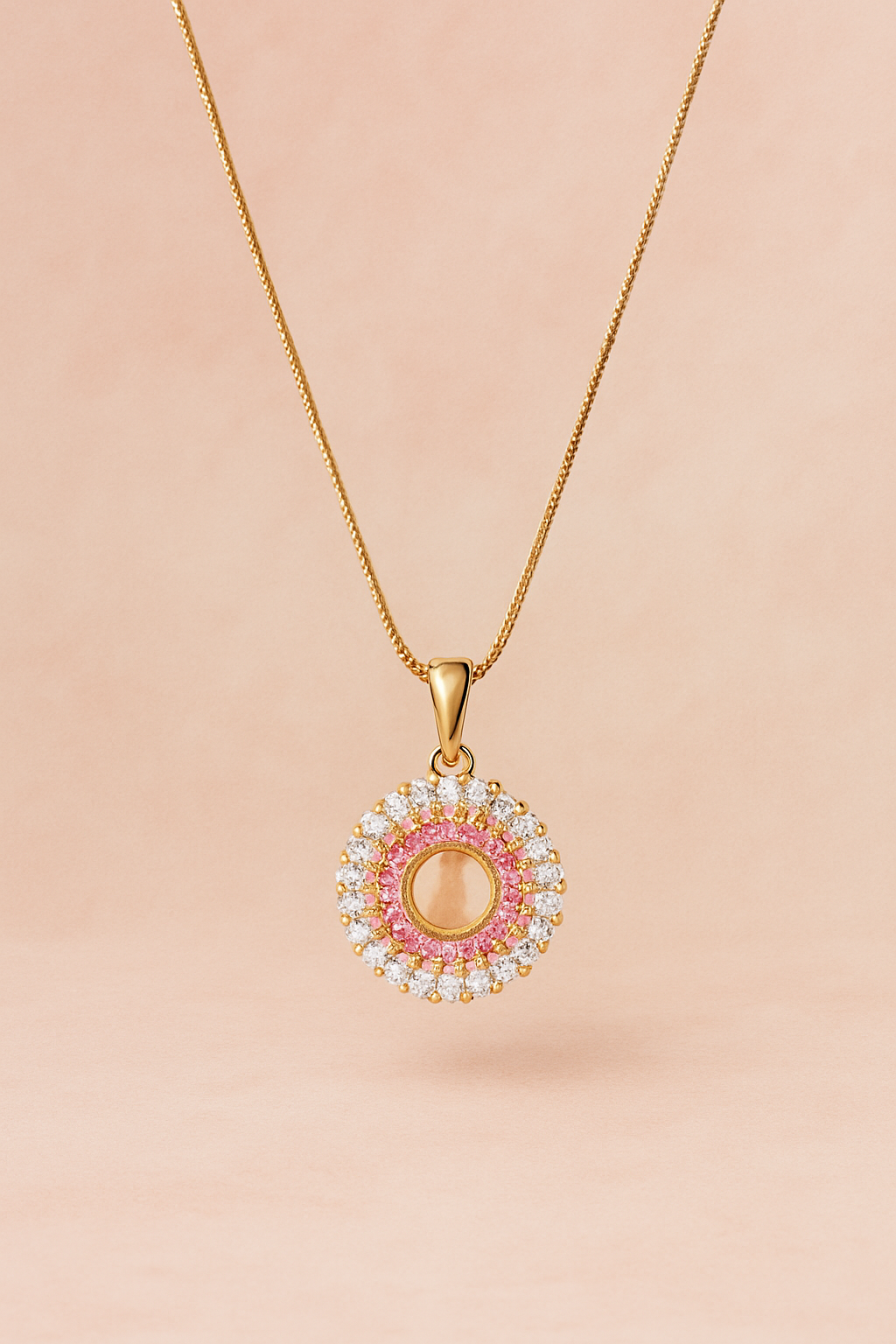 China Gold Flower Necklace