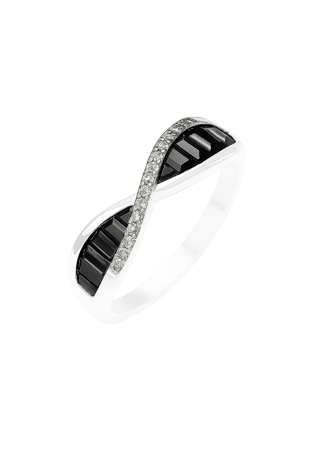 Pearl Stripe Elegance Ring