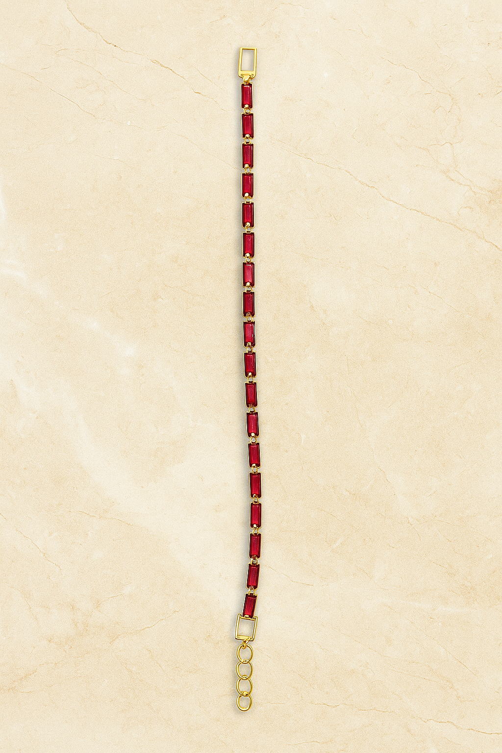 Crimson Pearl Bracelet