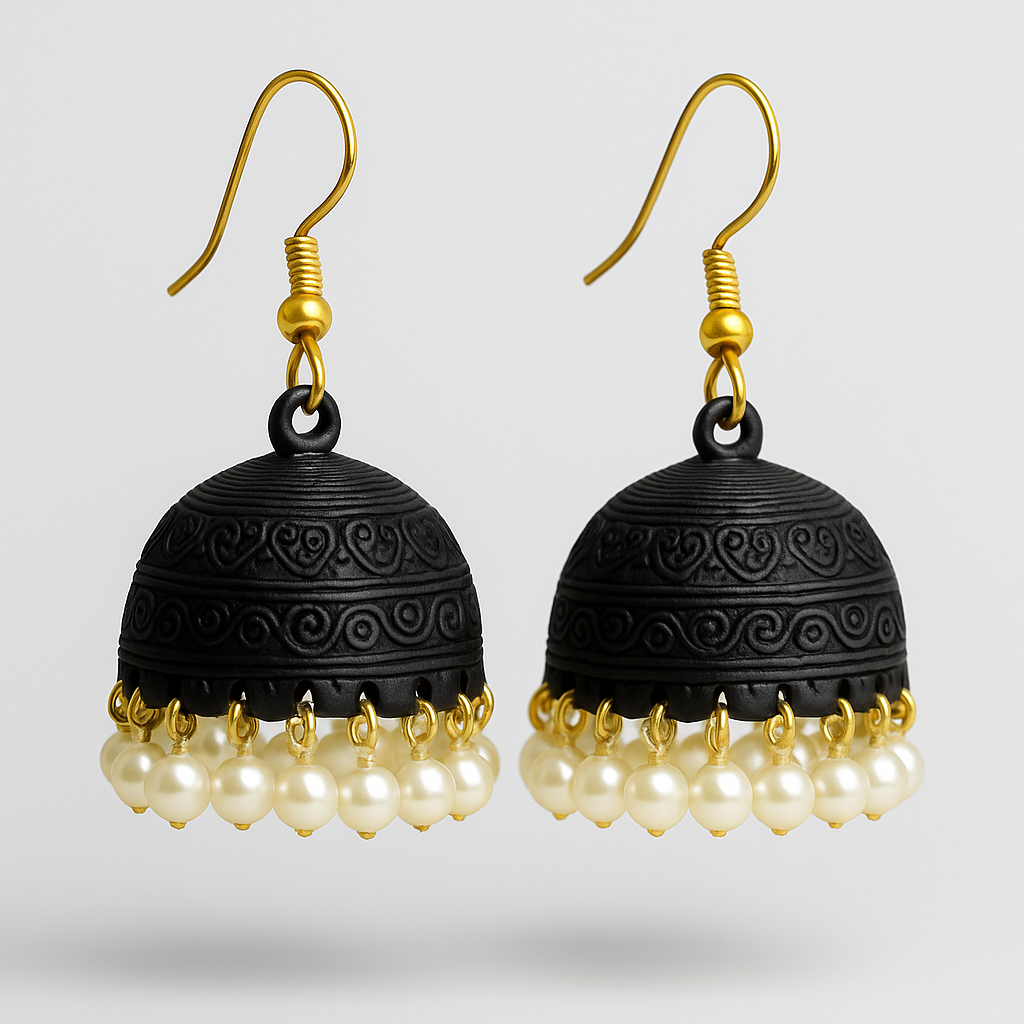 Classic Traditional Jhumka ||  Medium size