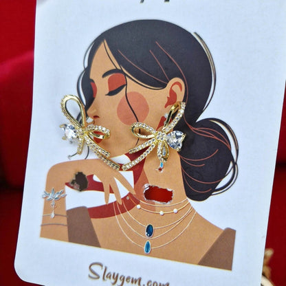 Modern Pearl Elegance Earrings