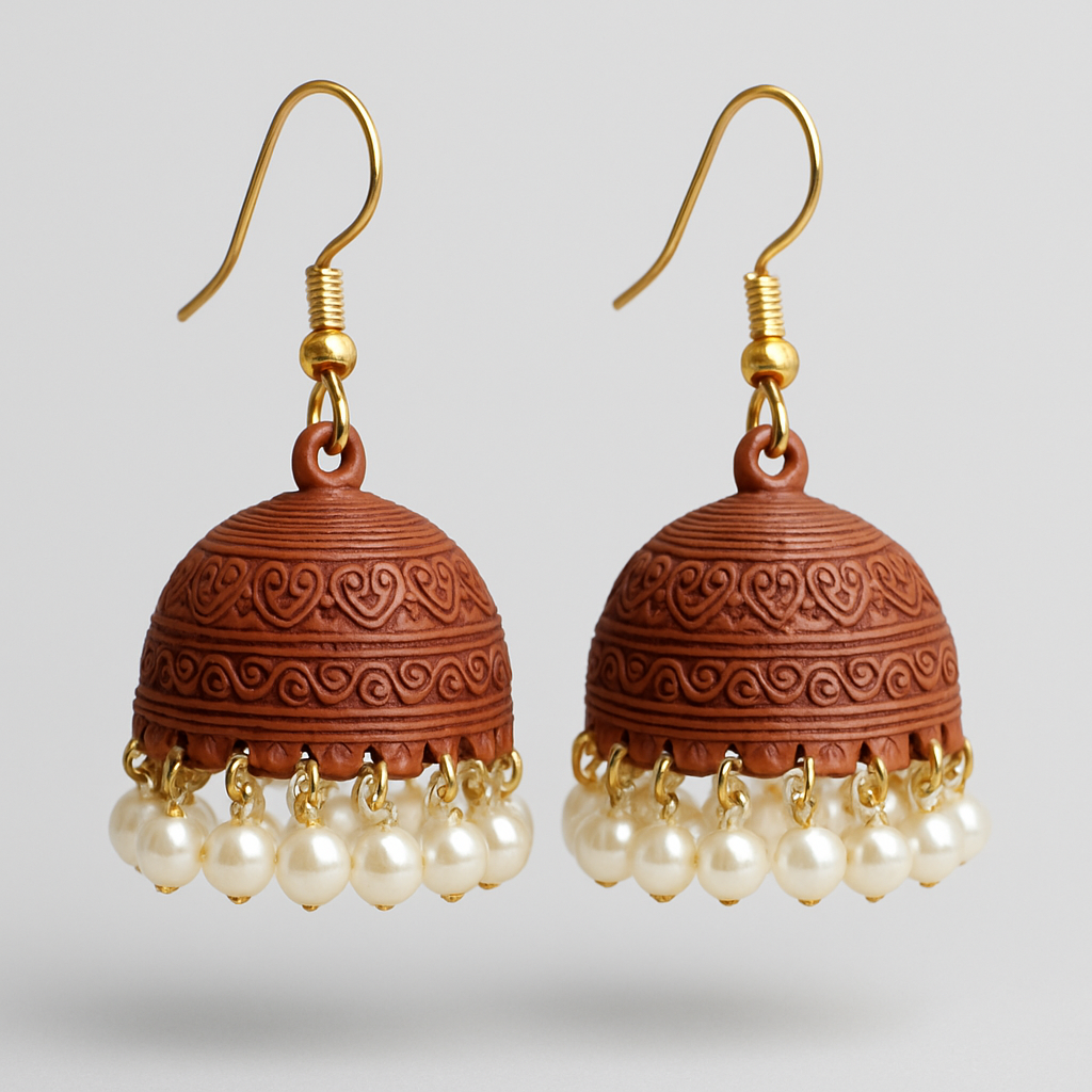 Classic Traditional Jhumka ||  Medium size