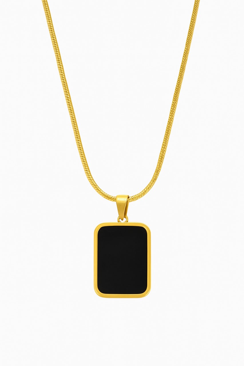 Midnight Pearl Necklace